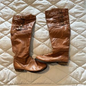 Steve Madden Cognac Riding Boots